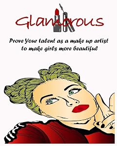 Glamorous girls: Makeup Coloring Book by Glamorous Books