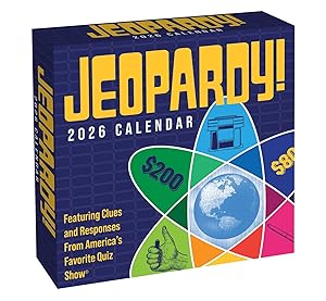 JEOPARDY! 2026 Day-to-Day Calendar: Featuring Clues and Responses From America's Favorite Quiz Show® by Sony