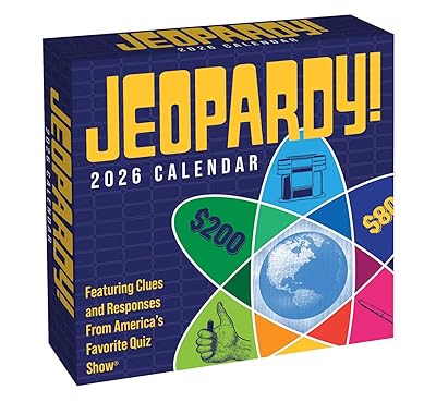 JEOPARDY! 2026 Day-to-Day Calendar: Featuring Clues and Responses From America's Favorite Quiz Show®