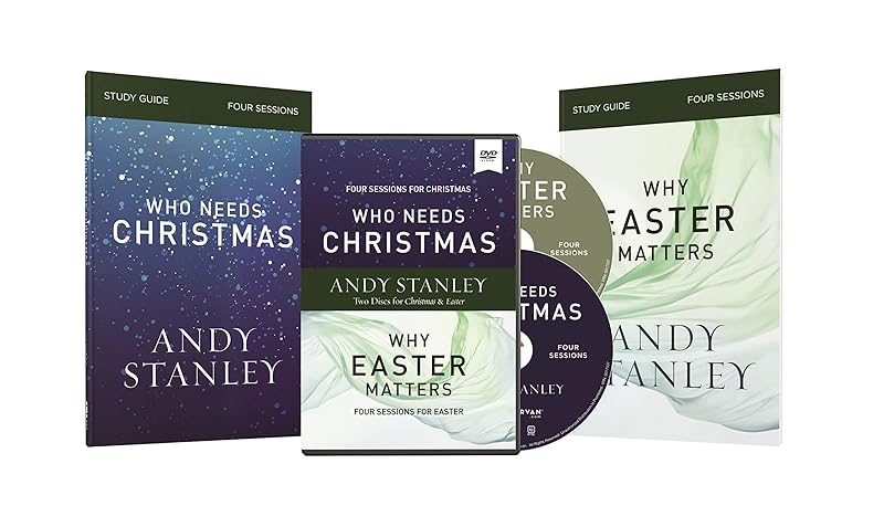 Who Needs Christmas/Why Easter Matters Study Guides with DVD by Andy Stanley