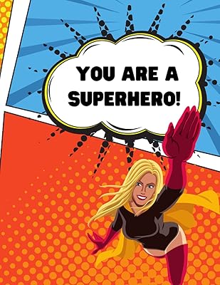 Superhero Blank Comic