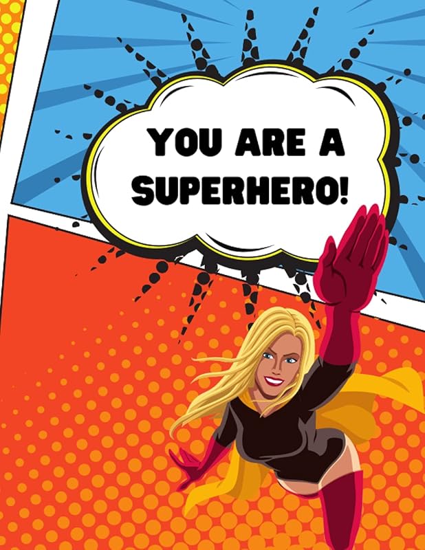 Superhero Blank Comic by Rowan Dragonstar