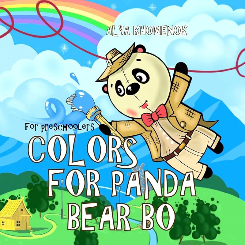 Colors for Panda Bear Bo for preschoolers by Alya Khomenok