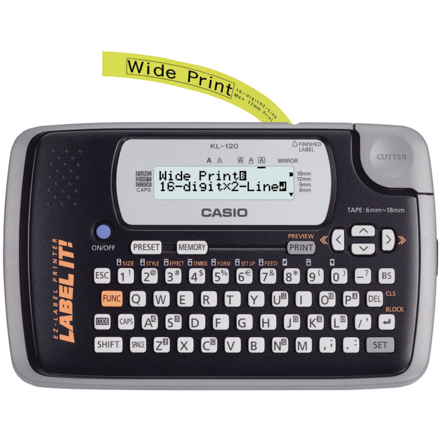 

Casio KL-120 Portable Thermal Label Maker