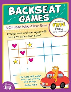 Backseat Games Christian Wipe-Clean Workbook (Let's Do It Again! Workbooks)