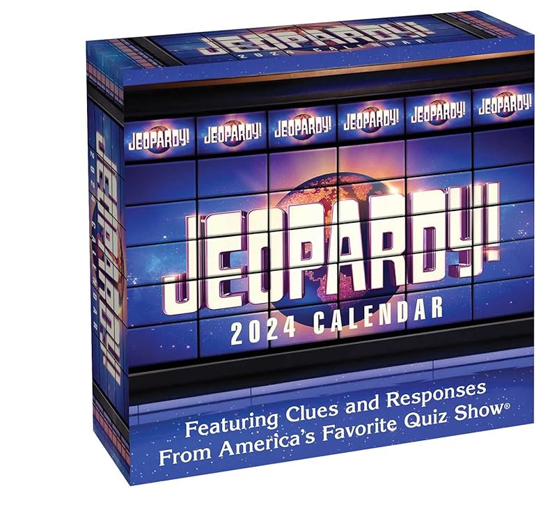 Jeopardy! 2024 Day-to-Day Calendar by Sony