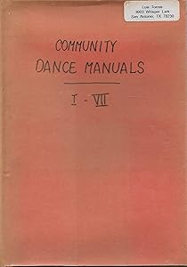 Community Dances Manual: Books 1-7