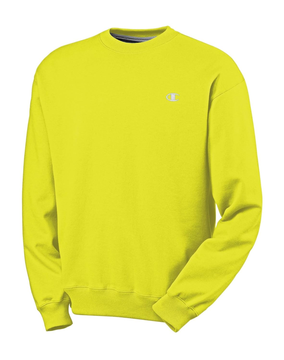 

Champion EcoTM Fleece Pullover Men's Crew, XL-Acid