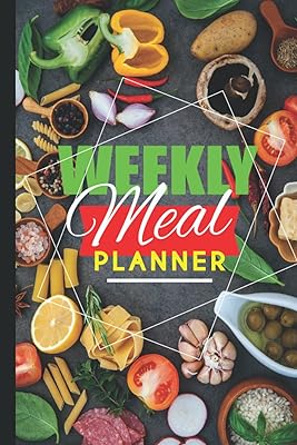 Weekly Meal Planner: Your Daily Food Prepper, Shopping & Grocery List Organizer, and Kitchen Assistant.