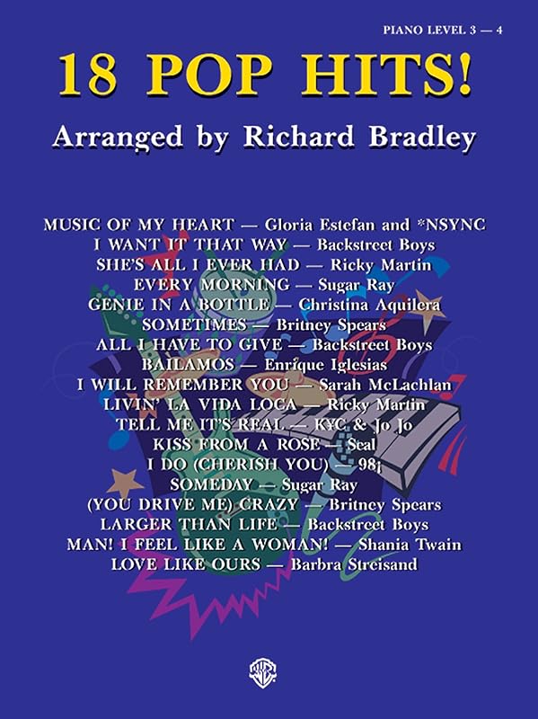 18 Pop Hits! by Richard Bradley