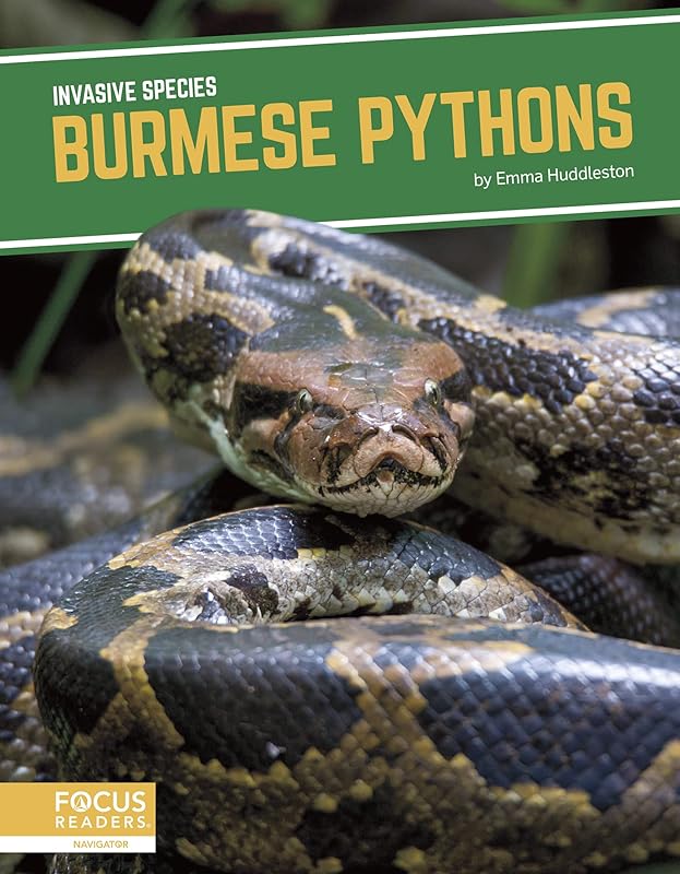 Burmese Pythons (Invasive Species (Set of 8)) by Emma Huddleston
