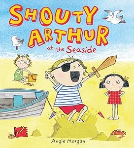 Shouty Arthur at the Seaside (2) by Angie Morgan