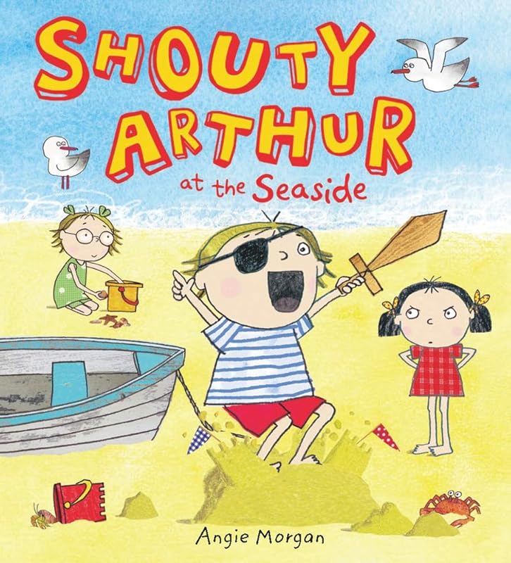 Shouty Arthur at the Seaside (2) by Angie Morgan
