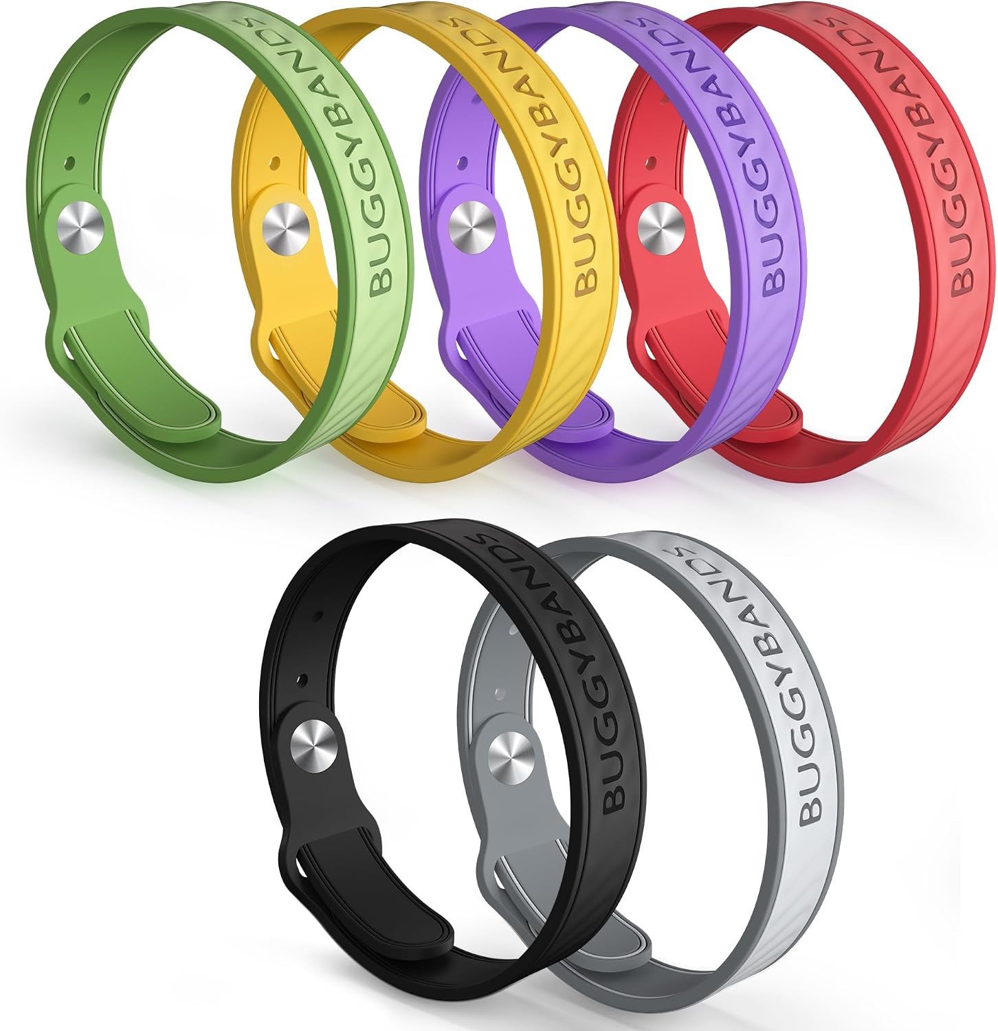 Mosquito Repellent Bracelets, 6 Pack Silicone Mosquito Repellent Bands With DEET Free, Natural & Waterproof Bug Wristbands For Kids And Adults,_voghion.com