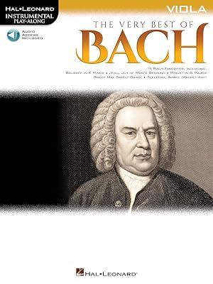 The Very Best of Bach: Instrumental Play-Along for Viola