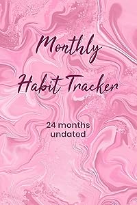 Monthly Habit Tracker 24 months undated by Shannon Furrow