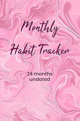 Monthly Habit Tracker 24 months undated