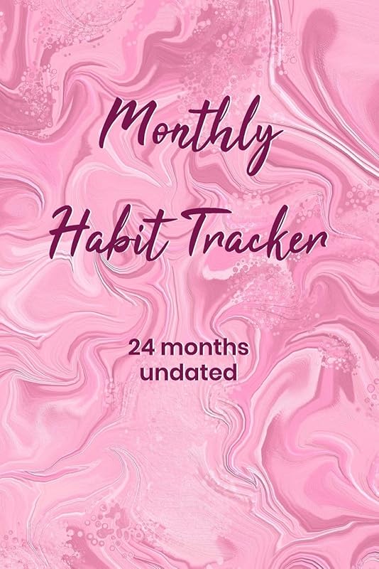Monthly Habit Tracker 24 months undated by Shannon Furrow