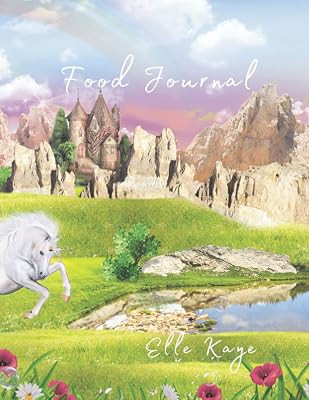 Food Journal: Mystic Unicorn Food Journal to quickly and easily track food and meals 8.5x11 104 pages