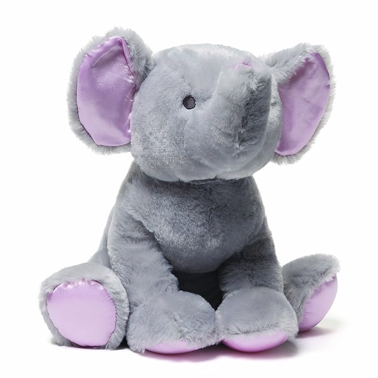 gund 粉红色大象长毛绒玩具 emaline the pink elephant plush一站式