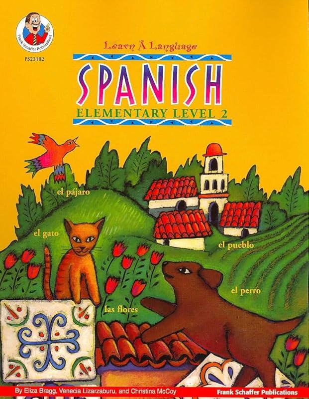 Spanish, Grade 2 (Learn-A-Language) by Frank Schaffer Publications