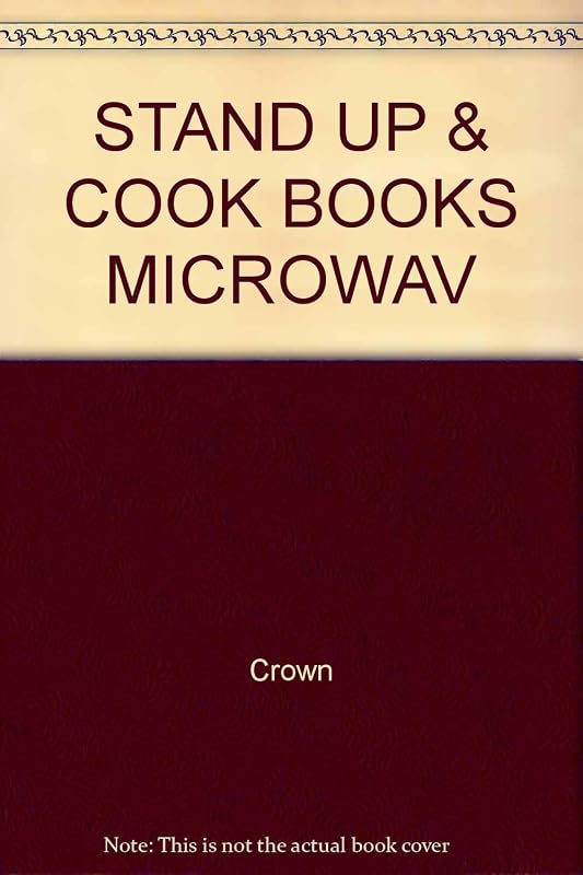 STAND UP & COOK BOOKS MICROWAV by Crown