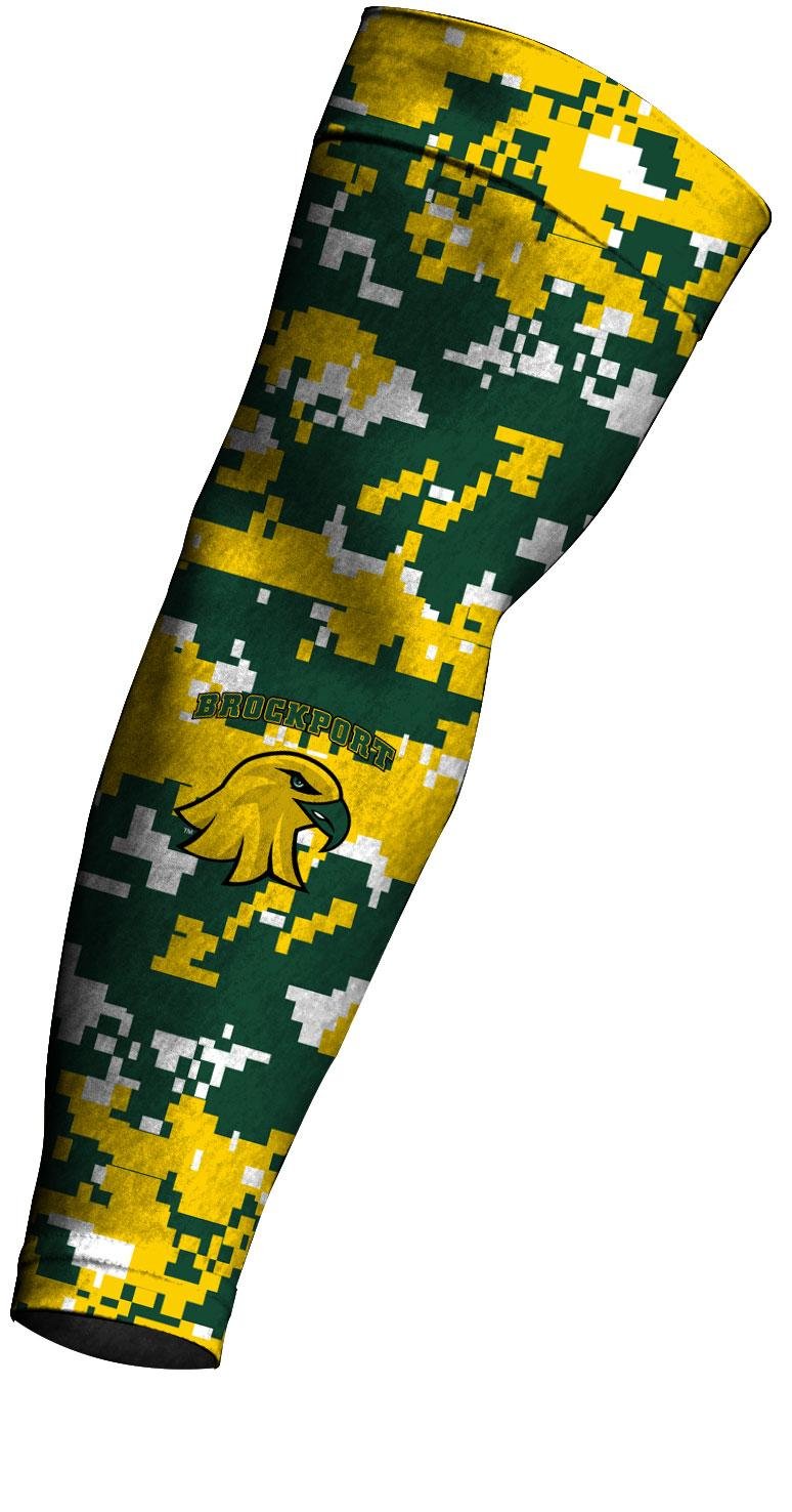 

SUNY Brockport Golden Eagles Compression Arm Sleeve Digicamo Design