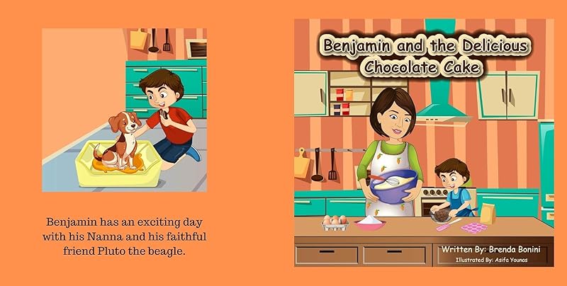 Benjamin and the Delicious Chocolate cake by Brenda Bonini