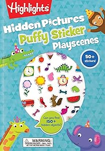 Hidden Pictures Puffy Sticker Playscenes (Highlights Puffy Sticker Playscenes)