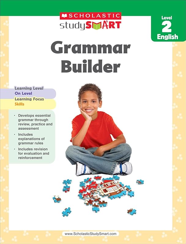 Scholastic Study Smart Grammar Builder Grade 2 by Scholastic