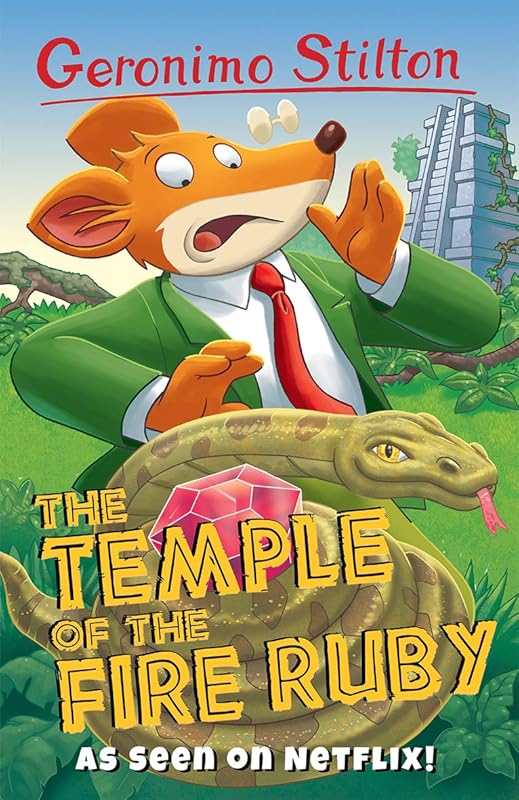 The Temple Of The Fire Ruby (Geronimo Stilton: 10 Book Collection (Series 3)) by Geronimo Stilton