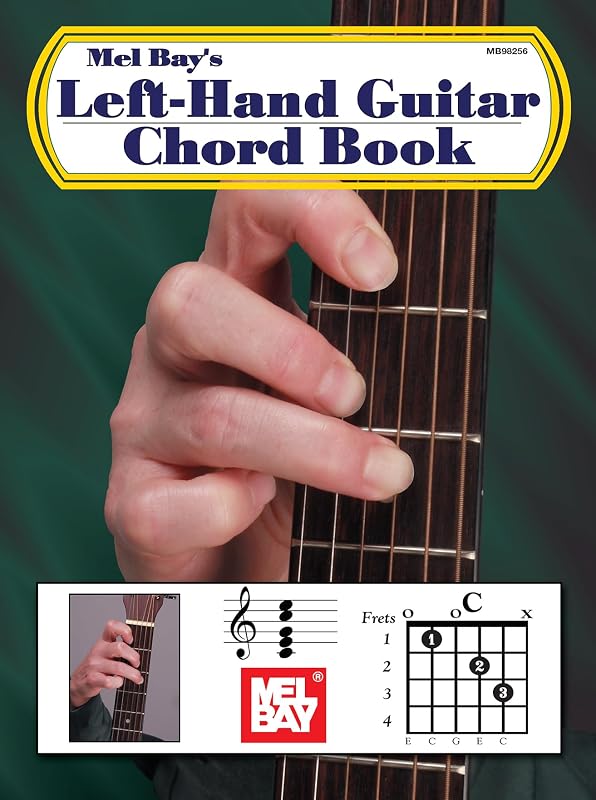Mel Bay Left-Hand Guitar Chord Book by William Bay