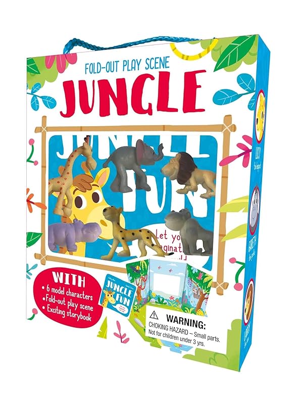 Fold-out Play Scene: Jungle by IglooBooks