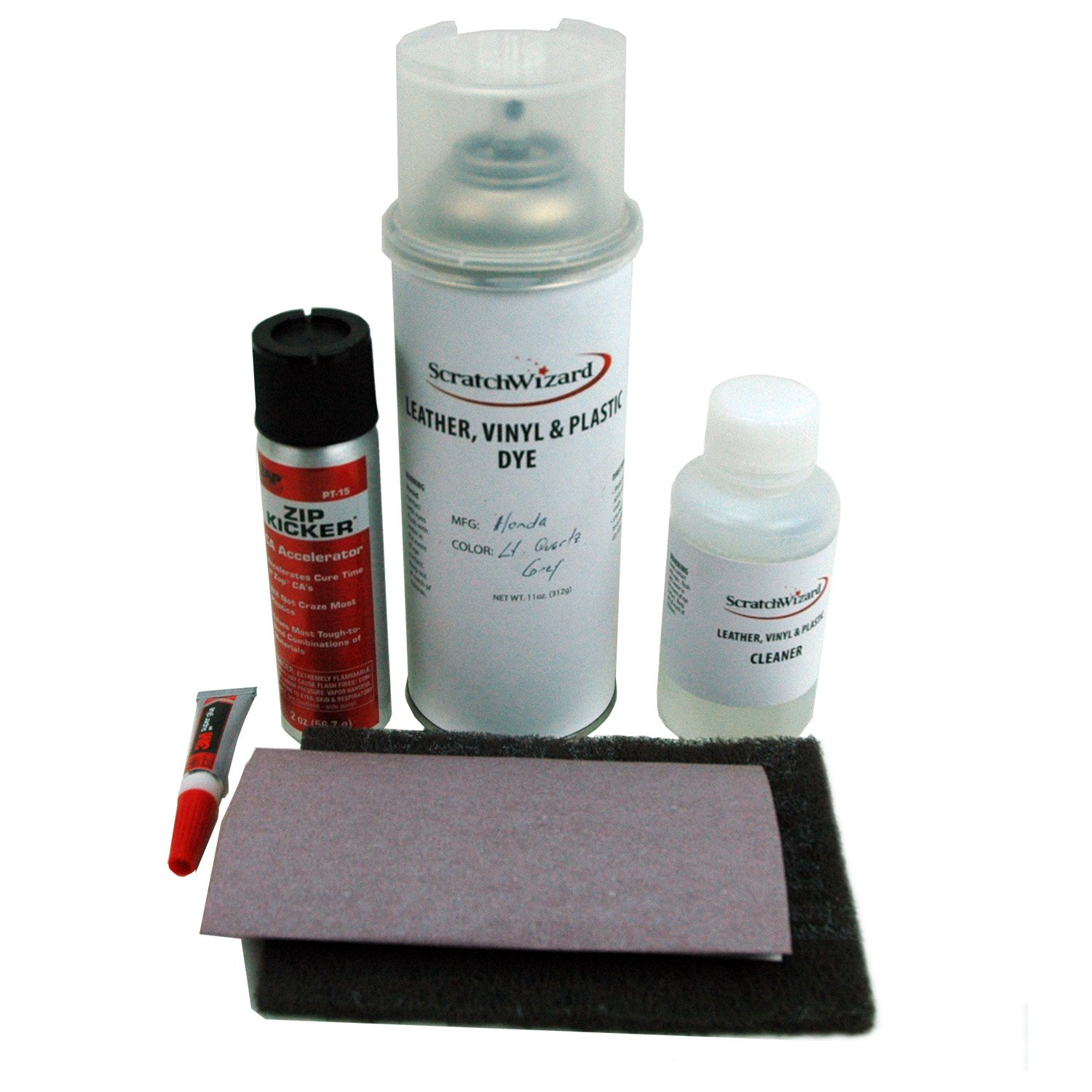 

2009 Chevrolet Suburban Leather, Vinyl & Plastic Dye - Ebony 19i (7293) - Dye & Repair Kit