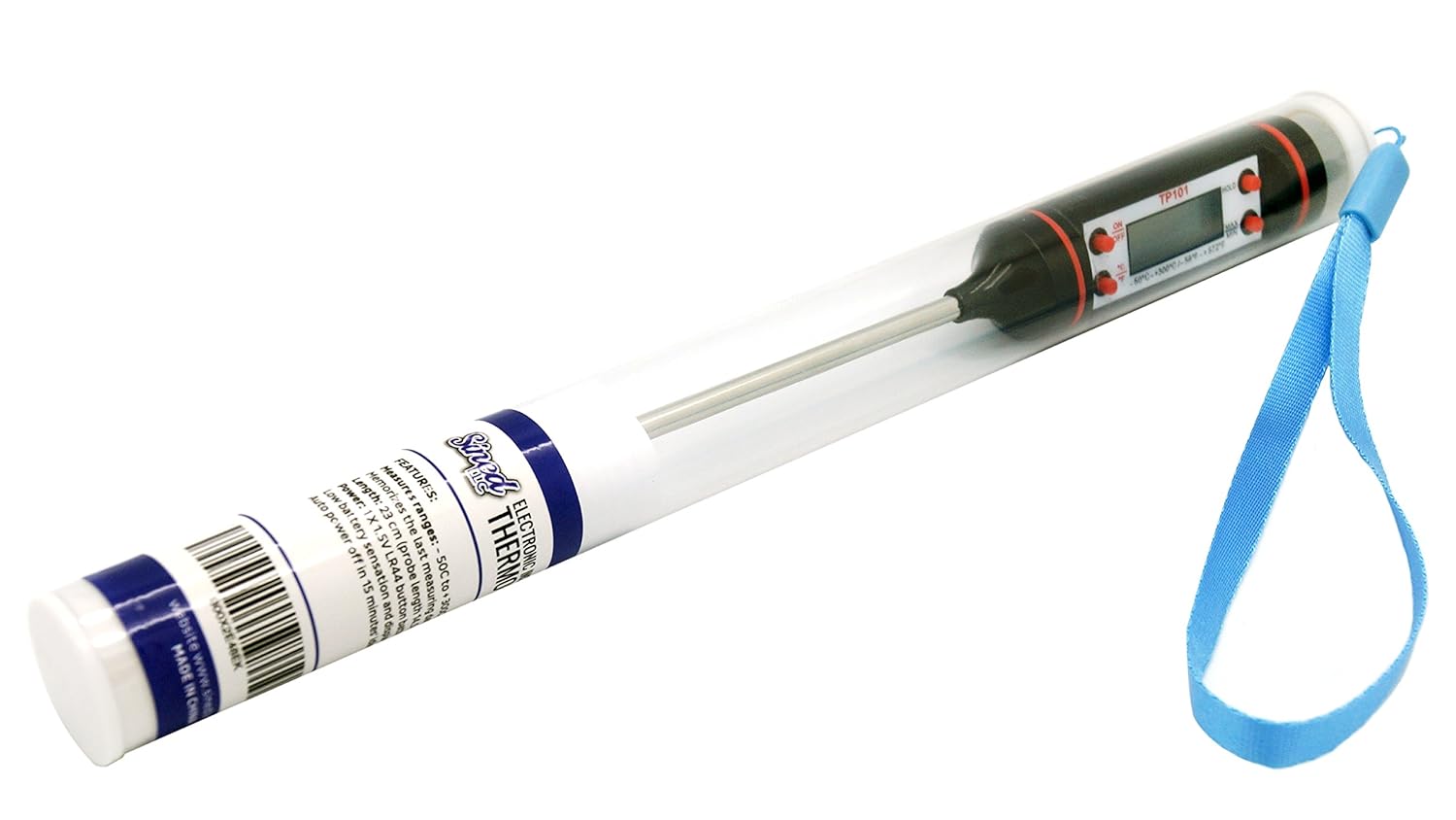 

Electronic Instant Read Thermometer - Wireless Digital Thermometer Probe for Kitchen Food, Grilling BBQ Meat and Making Candy or Chocolate By Sined