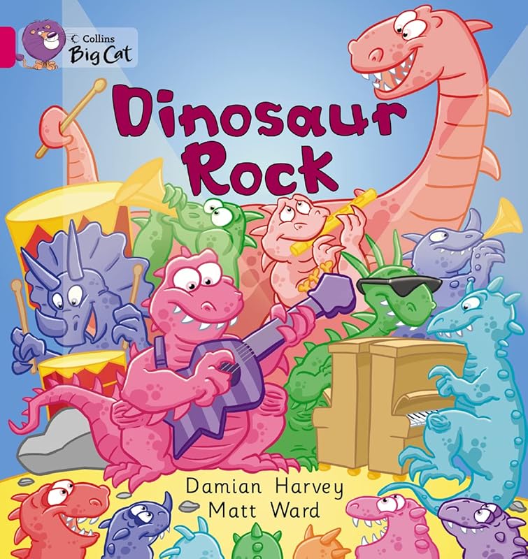Dinosaur Rock Workbook (Collins Big Cat) by Damian Harvey