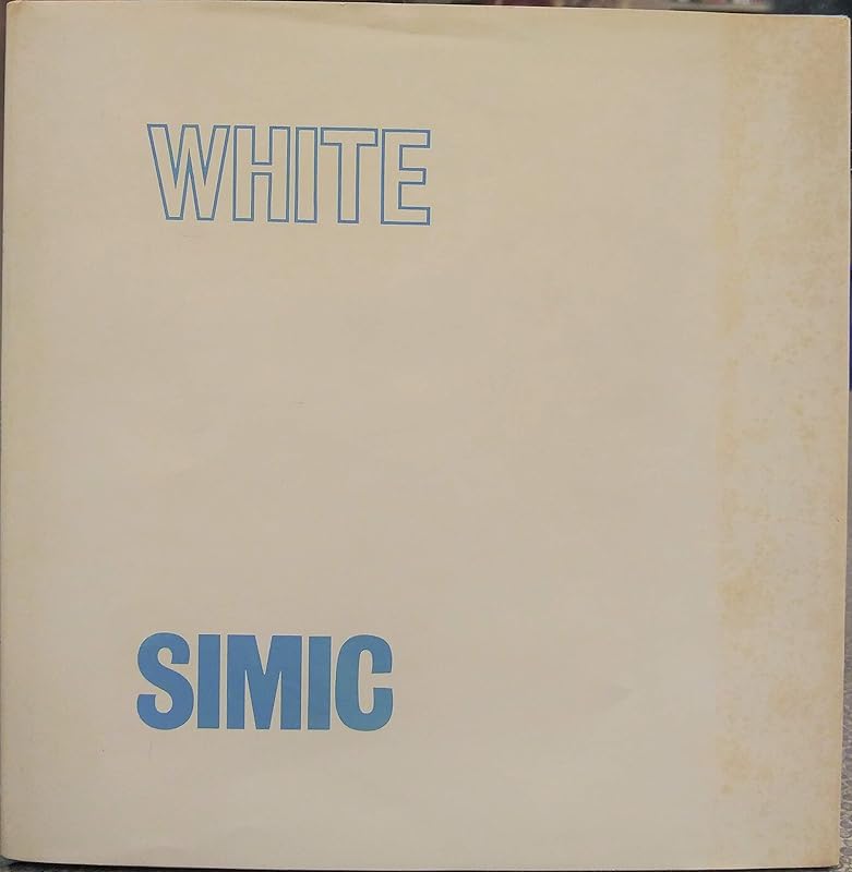 White (Signed Limited Edition) by Charles Simic