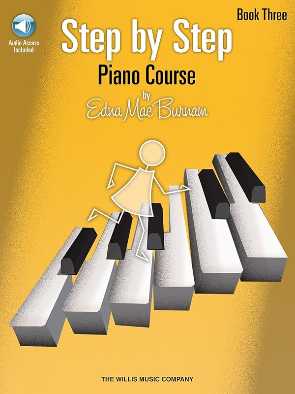 Step by Step Piano Course - Book 3 (Book/Online Audio) by Edna Mae Burnam