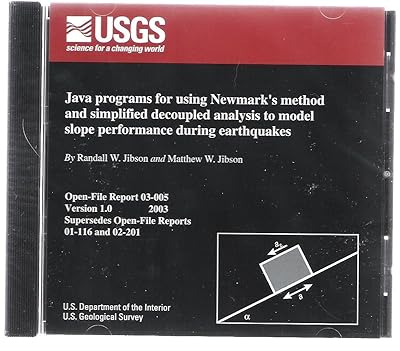 Java programs for using Newmark's method and simplified decoupled analysis to model slope performance during earthquakes (Open-file report)
