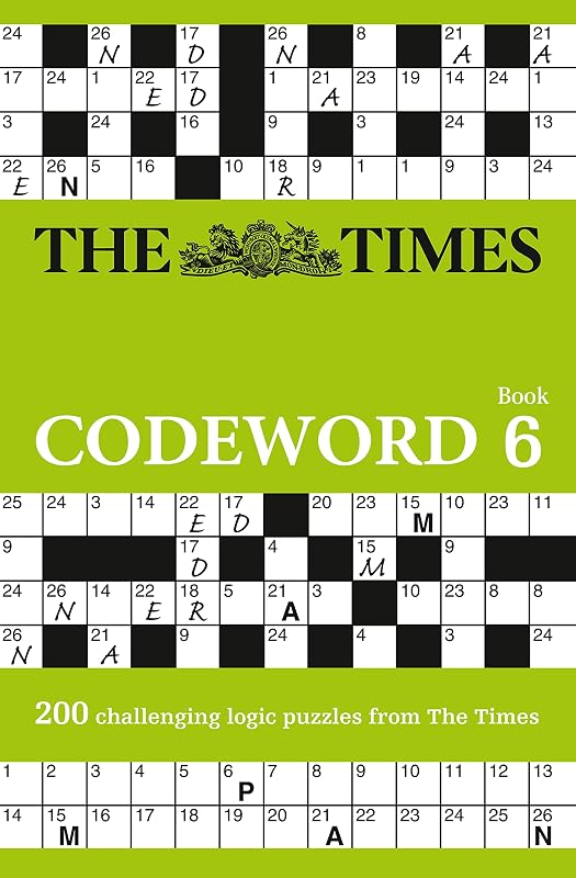 The Times Codeword 6 by The Times Mind Games