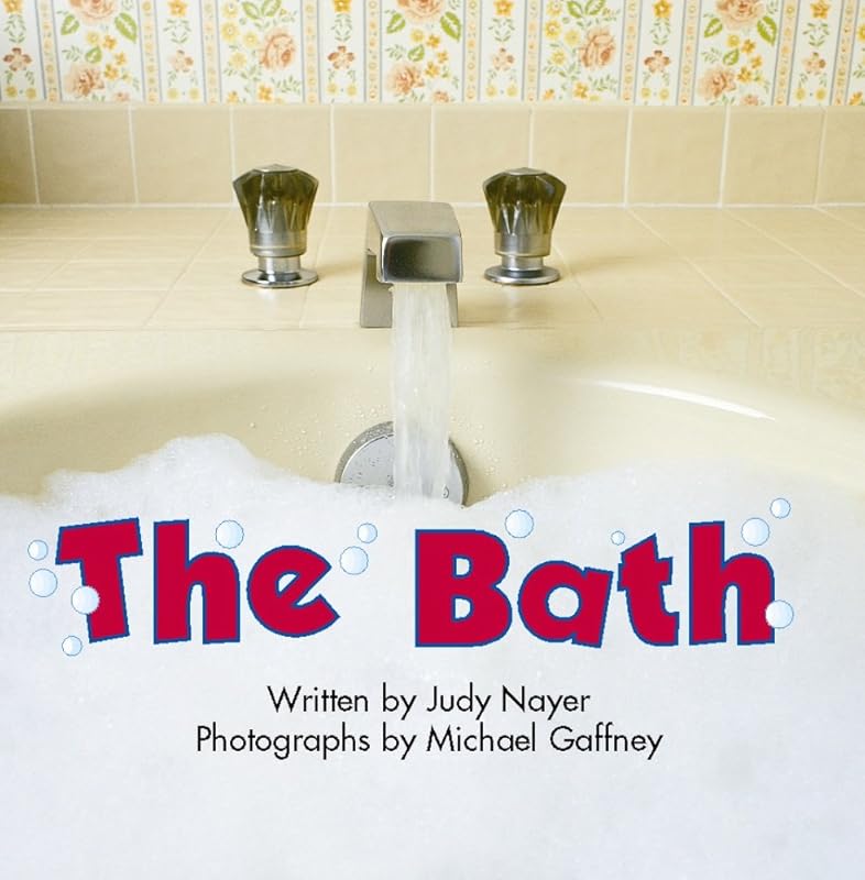 READY READERS, STAGE ZERO, BOOK 6, THE BATH, BIG BOOK by MODERN CURRICULUM PRESS