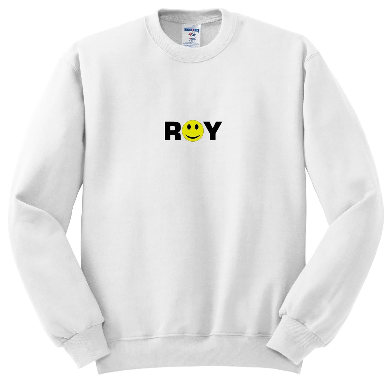 

ss_204842 Florene - Names II - Print of Roy With Smiley Face For O - Sweatshirts