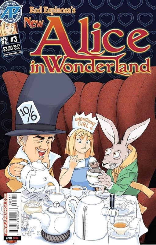 New Alice In Wonderland #3 (New Alice In Wonderland Color Manga) by Lewis Carroll