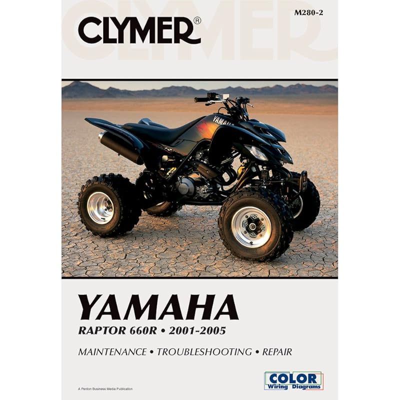 Yamaha YFM660R Raptor 660R ATV (2001-2005) Service Repair Manual by Penton Staff