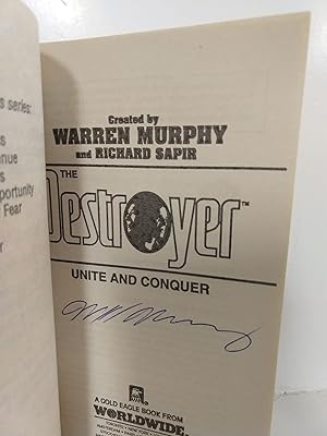 Unite And Conquer (The Destroyer #102)
