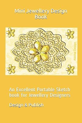 Mini Jewellery Design Book: An Excellent Portable Sketch book for Jewellery Designers (Jewel Design)