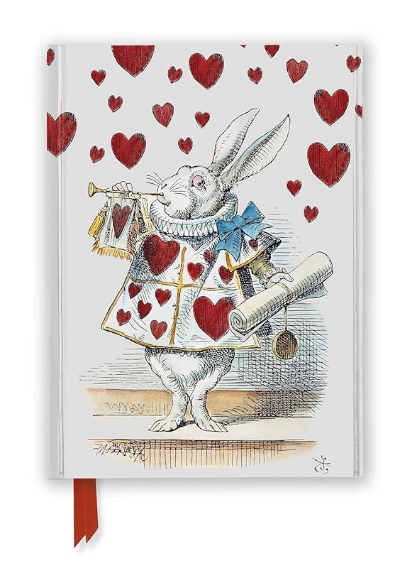 Alice's Adventures in Wonderland: White Rabbit (Foiled Journal) (Flame Tree Notebooks) by Flame Tree Studio