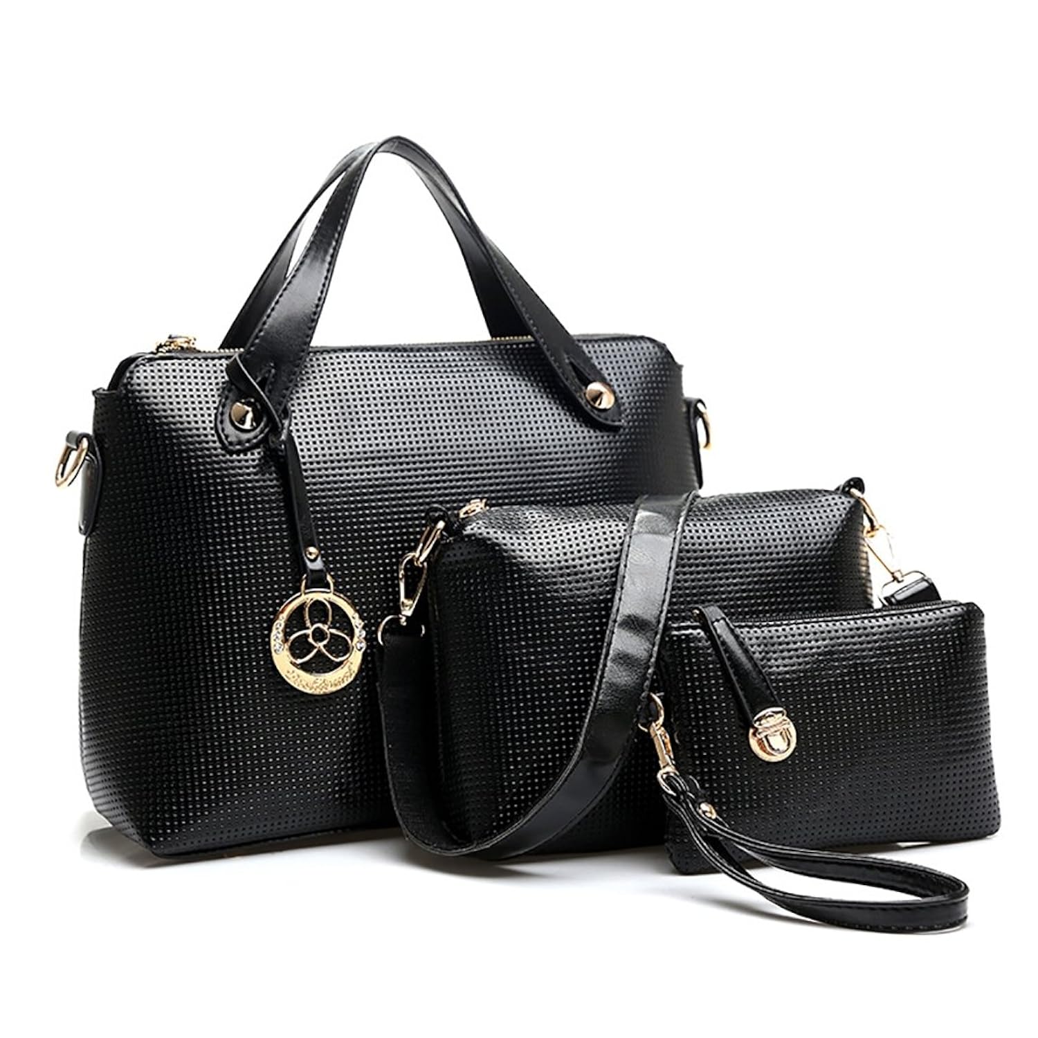 

Black Western Style Fashion Portable Shoulder Bag Handbag for Women