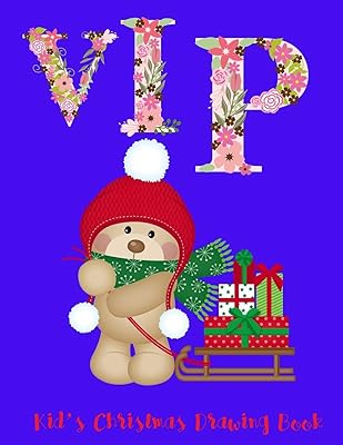 VIP: Kid's Christmas Drawing Book (Hello Santa)