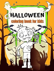 Halloween Coloring Book for Kids: Fun Halloween Coloring Pages (Children's Halloween Books) by Arnie Lightning